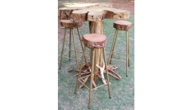  Jacaranda Bar Table 4 Stools